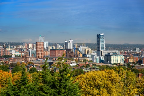 Leeds skyline